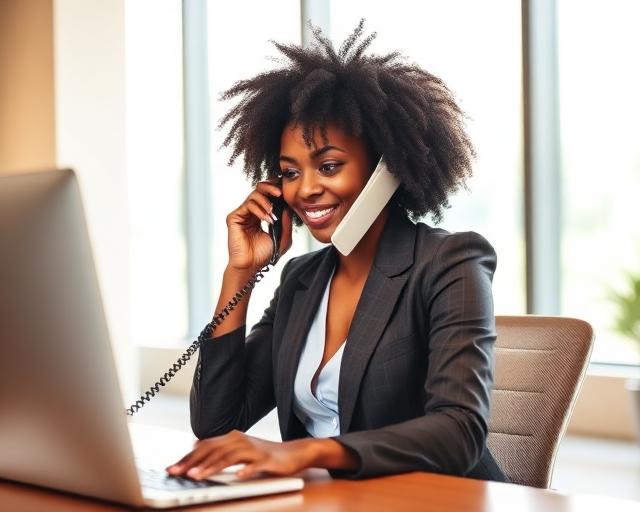 Professional at work